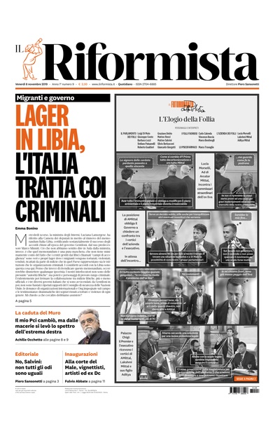 venerdì 8 novembre 2019