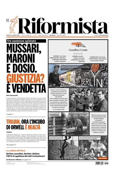 sabato 9 novembre 2019