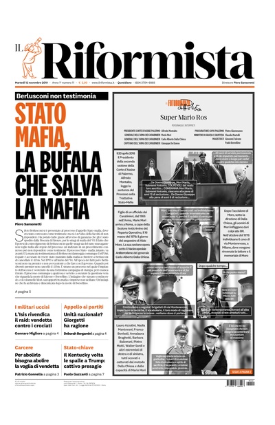 martedì 12 novembre 2019