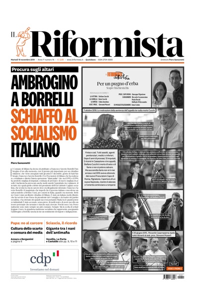 martedì 19 novembre 2019
