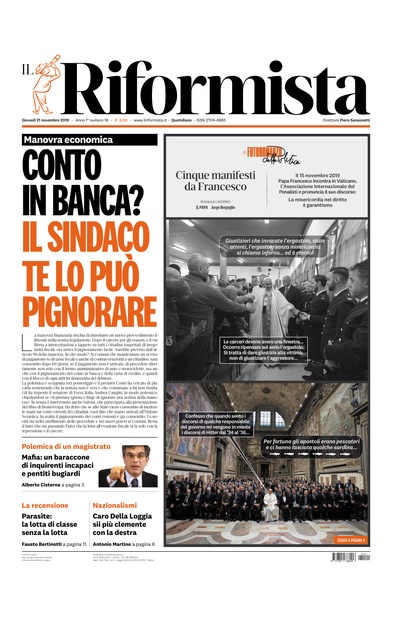 giovedì 21 novembre 2019