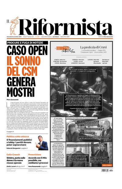 venerdì 29 novembre 2019