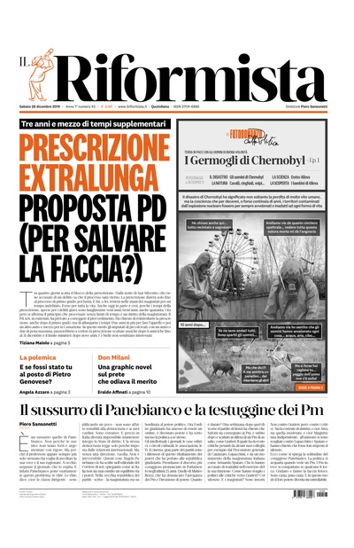 sabato 28 dicembre 2019