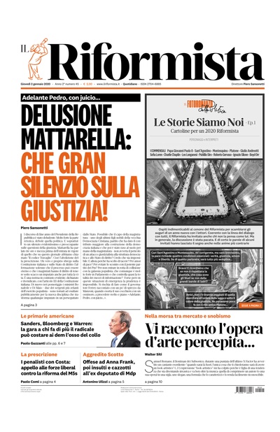 giovedì 2 gennaio 2020