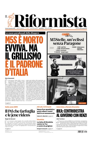 venerdì 3 gennaio 2020
