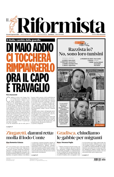 giovedì 23 gennaio 2020