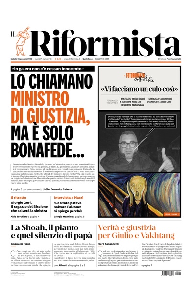 sabato 25 gennaio 2020