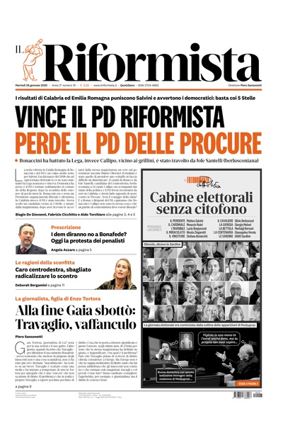 martedì 28 gennaio 2020
