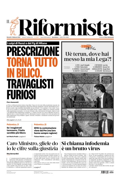 martedì 4 febbraio 2020