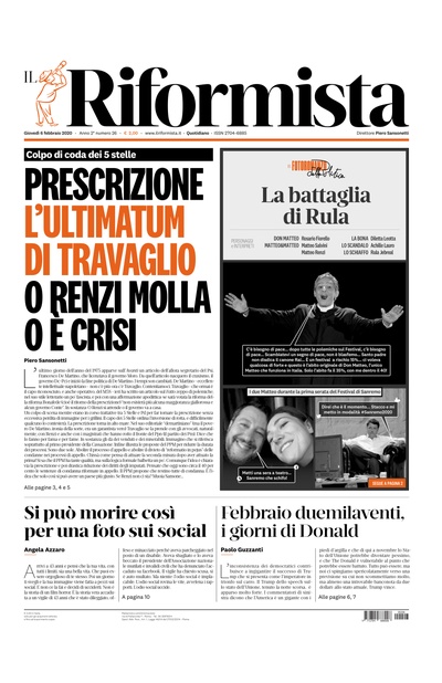 giovedì 6 febbraio 2020
