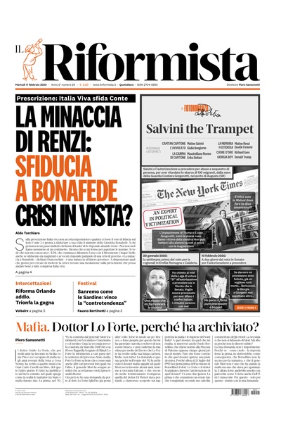 martedì 11 febbraio 2020