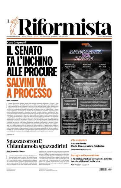 giovedì 13 febbraio 2020