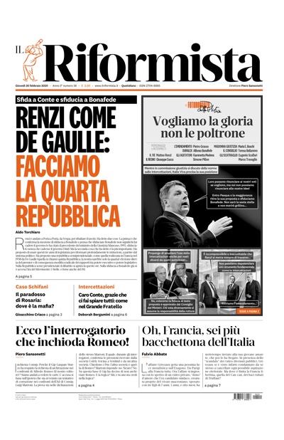 giovedì 20 febbraio 2020