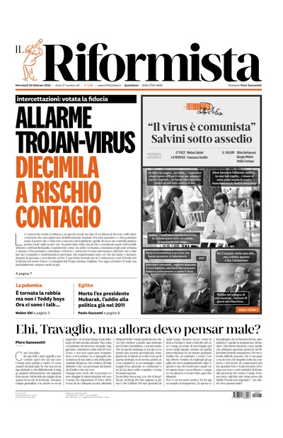 mercoledì 26 febbraio 2020