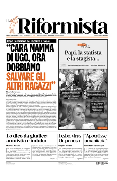 sabato 7 marzo 2020