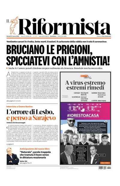 martedì 10 marzo 2020