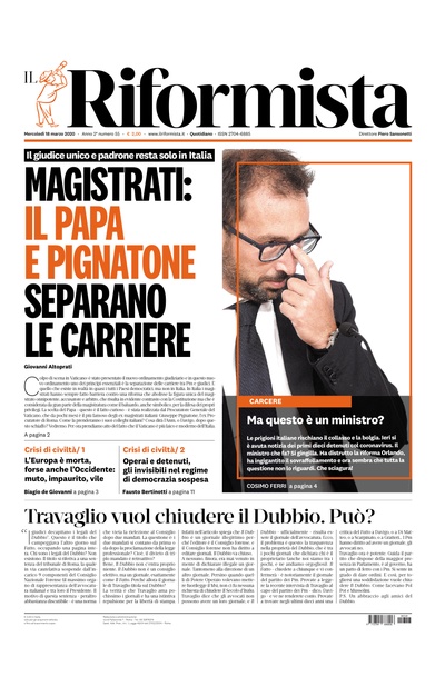 mercoledì 18 marzo 2020