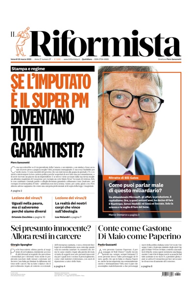 venerdì 20 marzo 2020