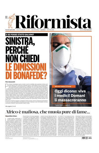 giovedì 2 aprile 2020