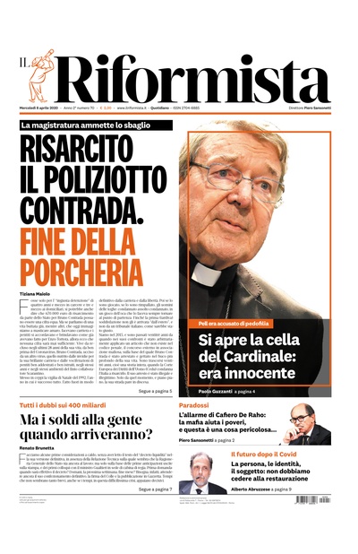 mercoledì 8 aprile 2020