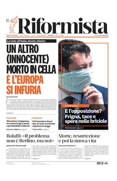 sabato 11 aprile 2020