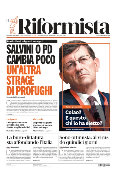 martedì 14 aprile 2020