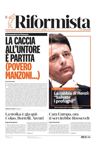 mercoledì 15 aprile 2020