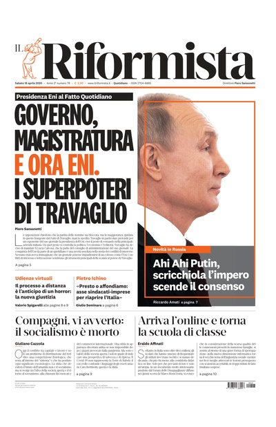 sabato 18 aprile 2020