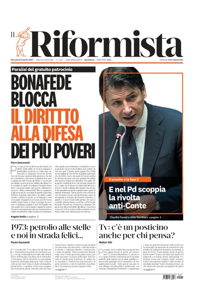 mercoledì 22 aprile 2020