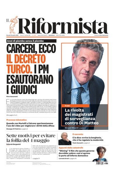 giovedì 30 aprile 2020