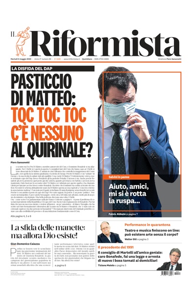 mercoledì 6 maggio 2020