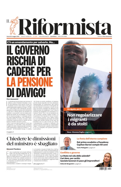 venerdì 8 maggio 2020