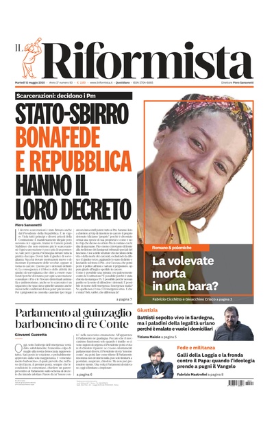 martedì 12 maggio 2020