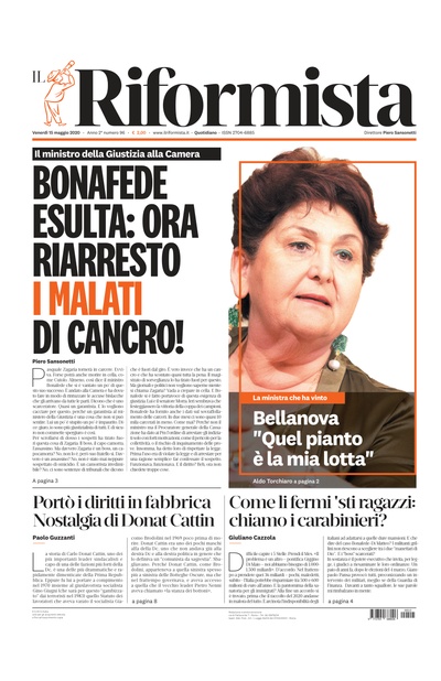 venerdì 15 maggio 2020