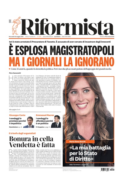 mercoledì 20 maggio 2020