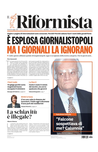 venerdì 22 maggio 2020