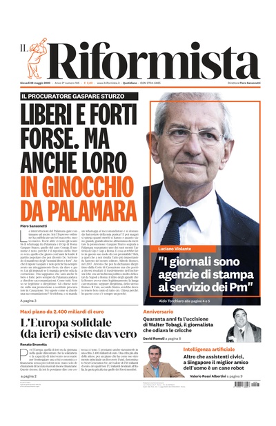 giovedì 28 maggio 2020