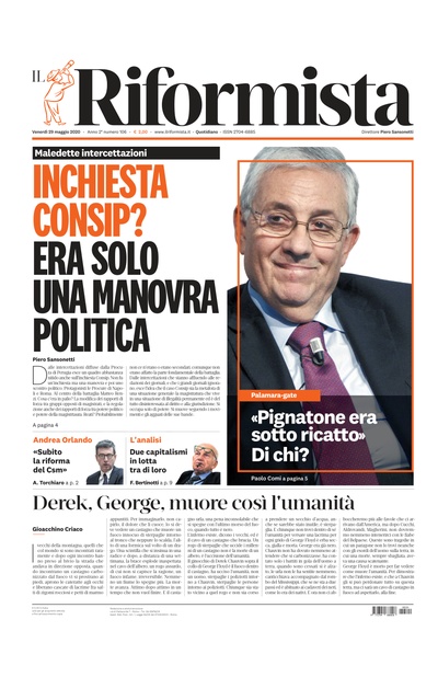 venerdì 29 maggio 2020