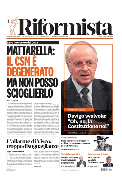 sabato 30 maggio 2020