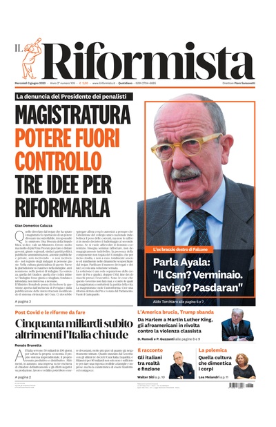 mercoledì 3 giugno 2020