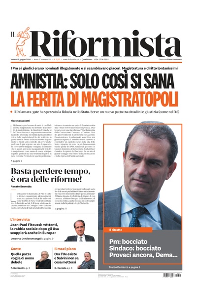 venerdì 5 giugno 2020