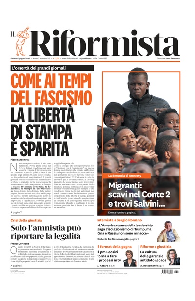 sabato 6 giugno 2020