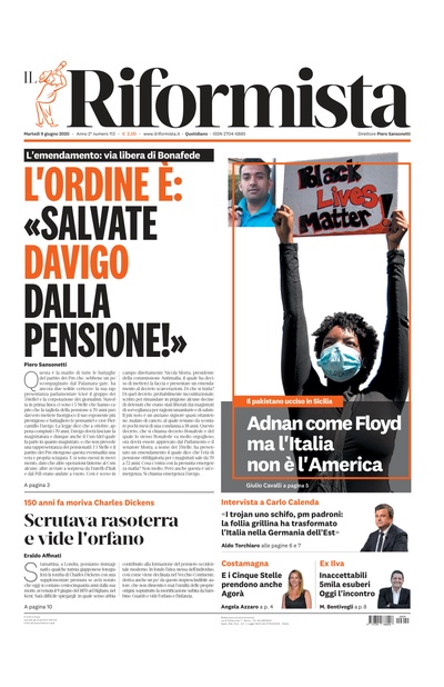 martedì 9 giugno 2020