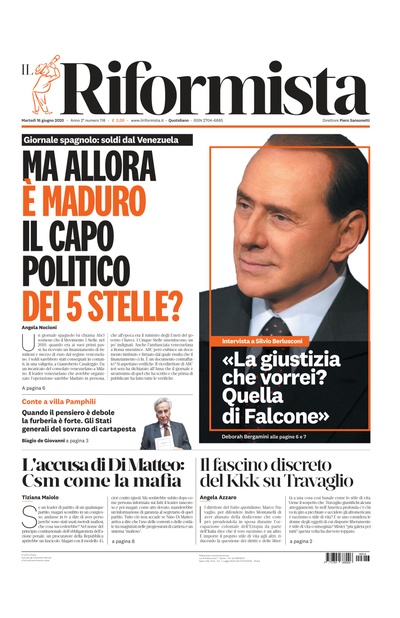 martedì 16 giugno 2020
