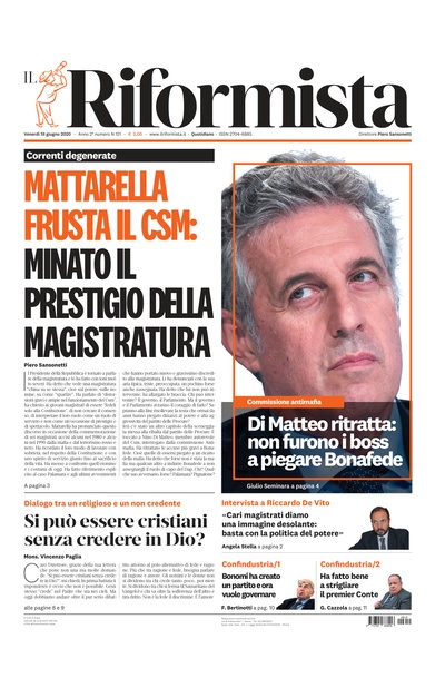 venerdì 19 giugno 2020