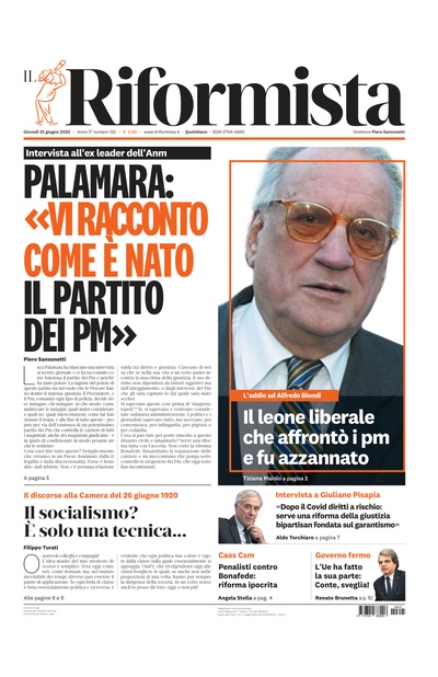 giovedì 25 giugno 2020