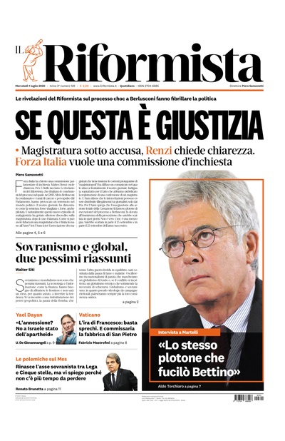 mercoledì 1 luglio 2020