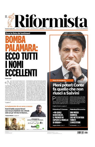 martedì 14 luglio 2020