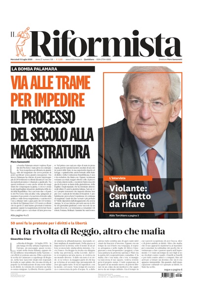 mercoledì 15 luglio 2020