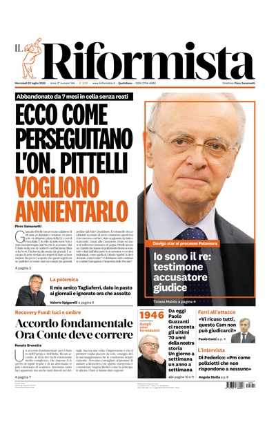 mercoledì 22 luglio 2020